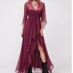 the water lily guipure lace maxi dress Oscar de la Renta, Water Lily Guipure Lace Dress New Wedding Dress Save 21%
